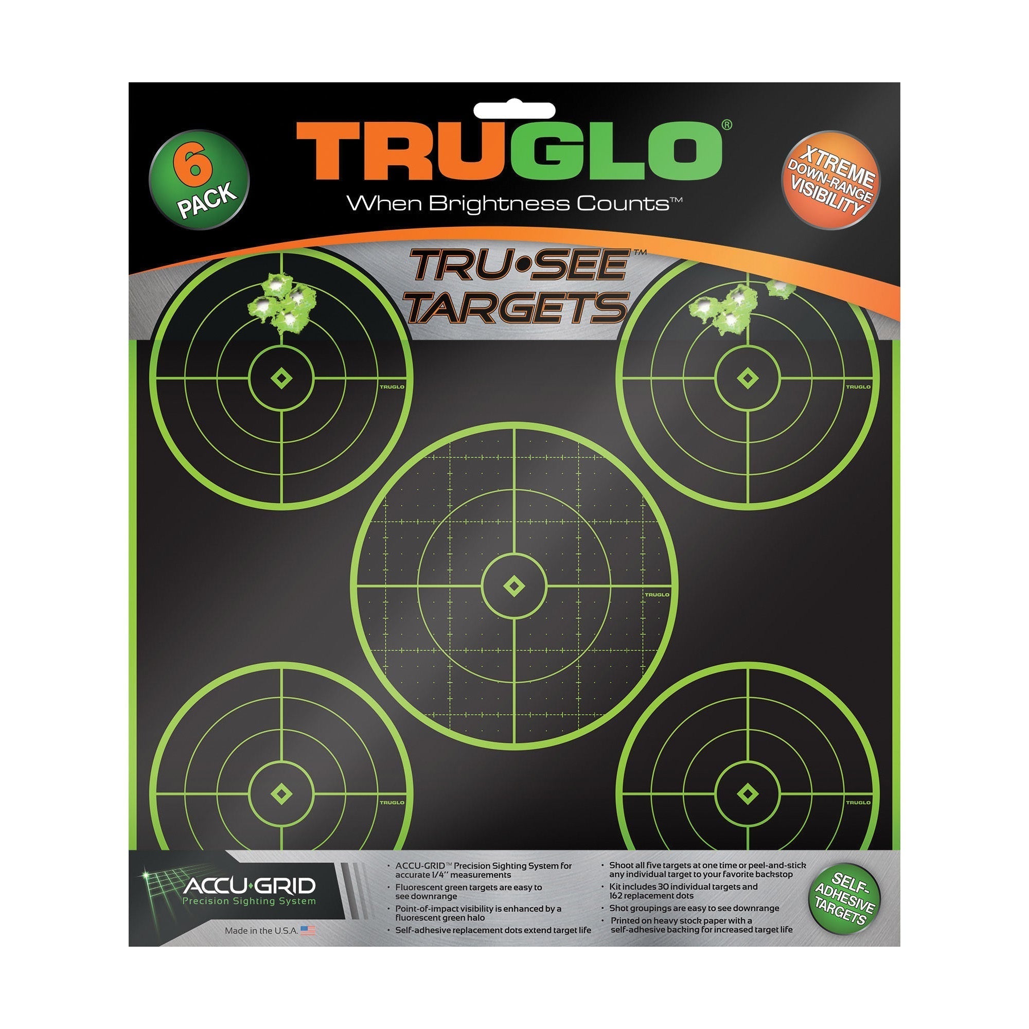 Paper shooting target used to diagnose shot placement and improve aim