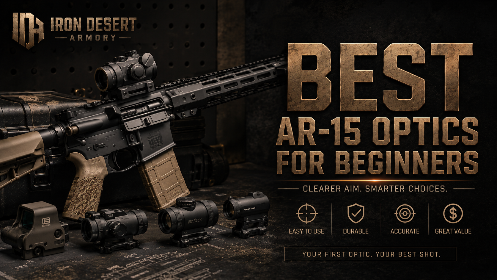 Best AR-15 Optics for Beginners