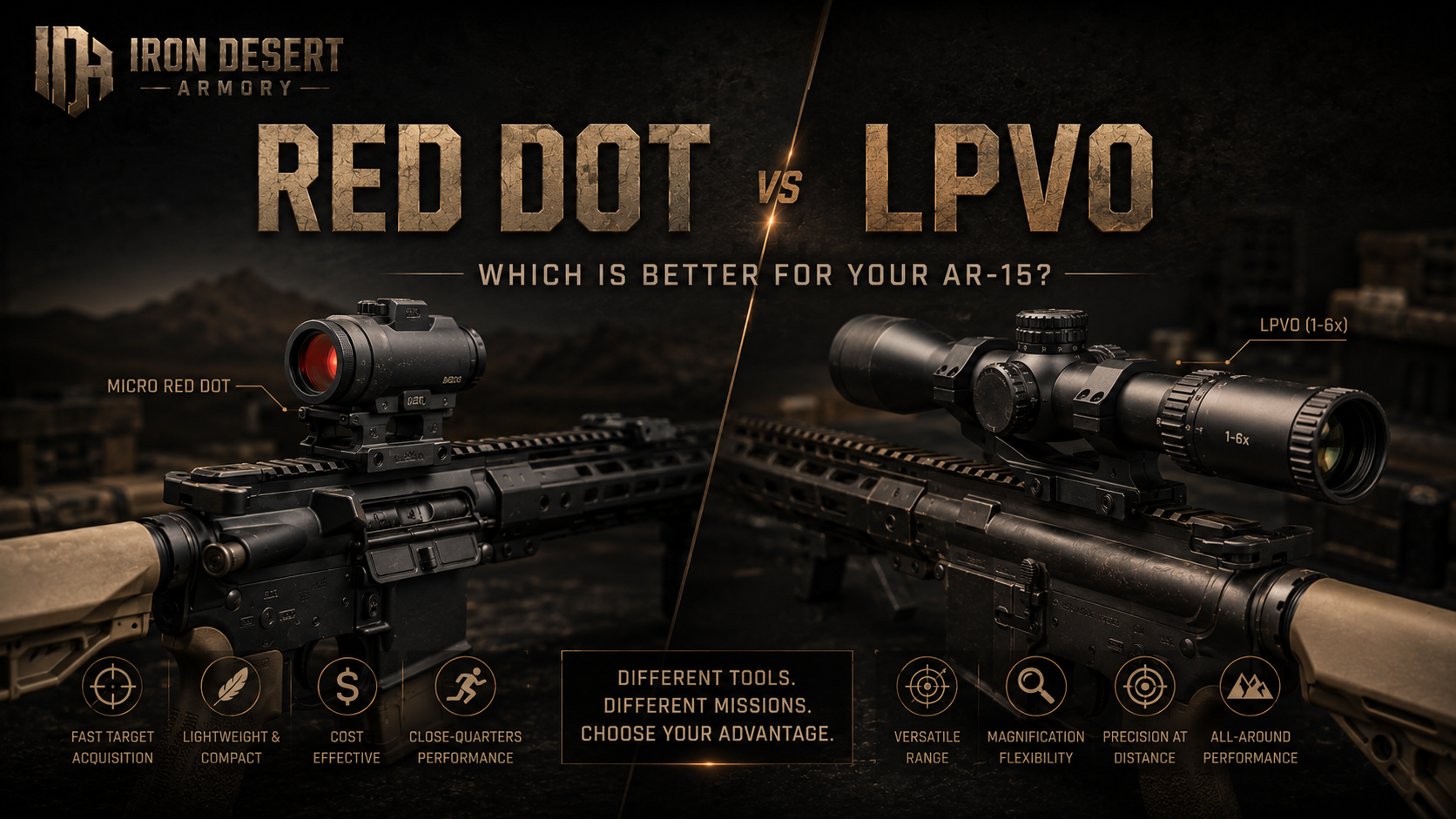 Red Dot vs LPVO: Which Is Better for Your AR-15?