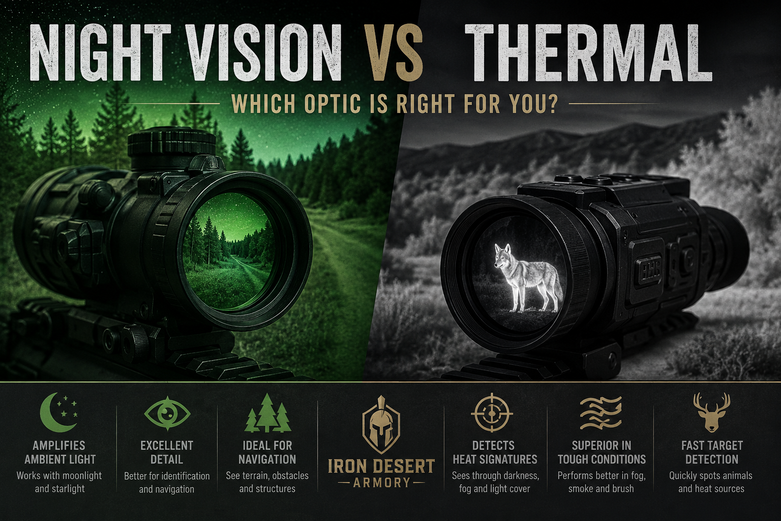 Night Vision Vs Thermal