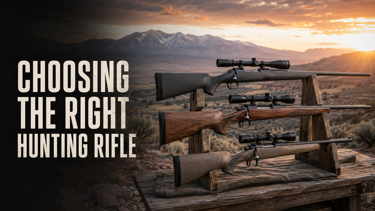Choosing the right hunting rifle buyer guide from Iron Desert Armory