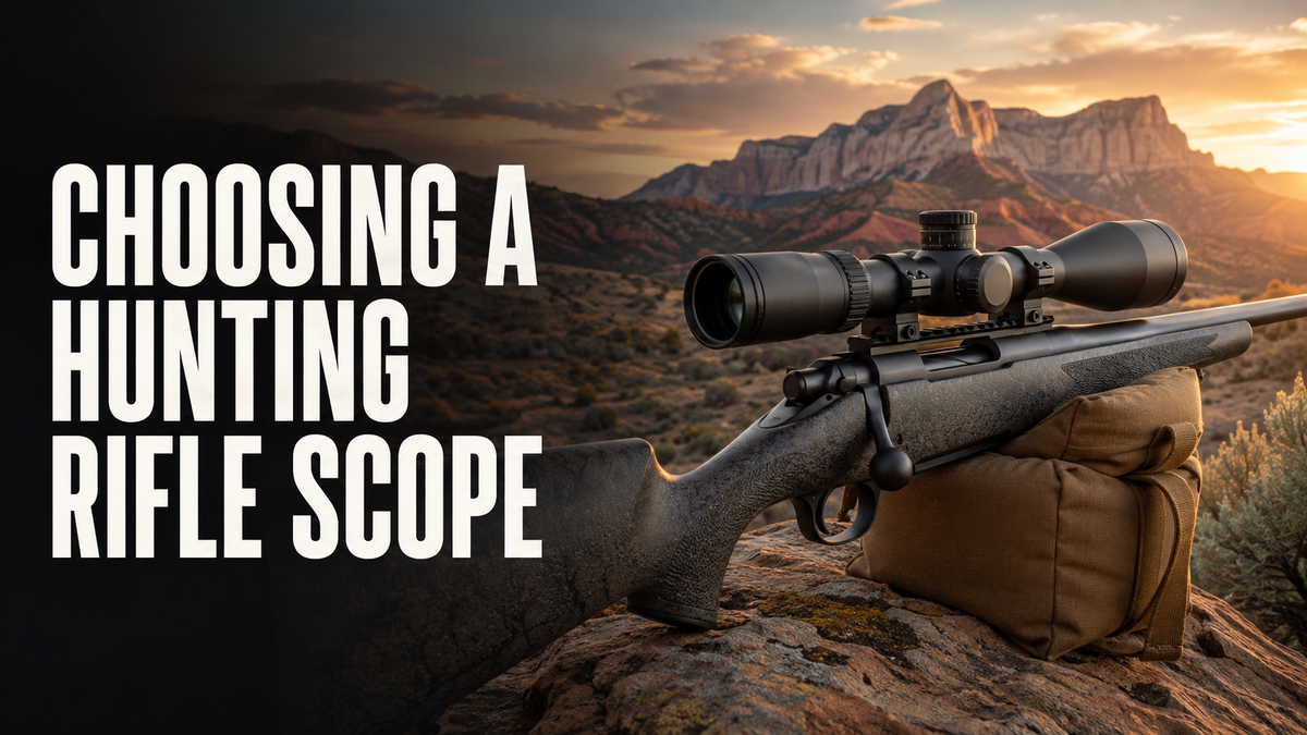 How to choose a hunting rifle scope guide from Iron Desert Armory