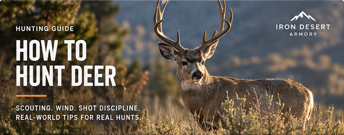 How to hunt deer beginner guide - scouting, wind and shot discipline