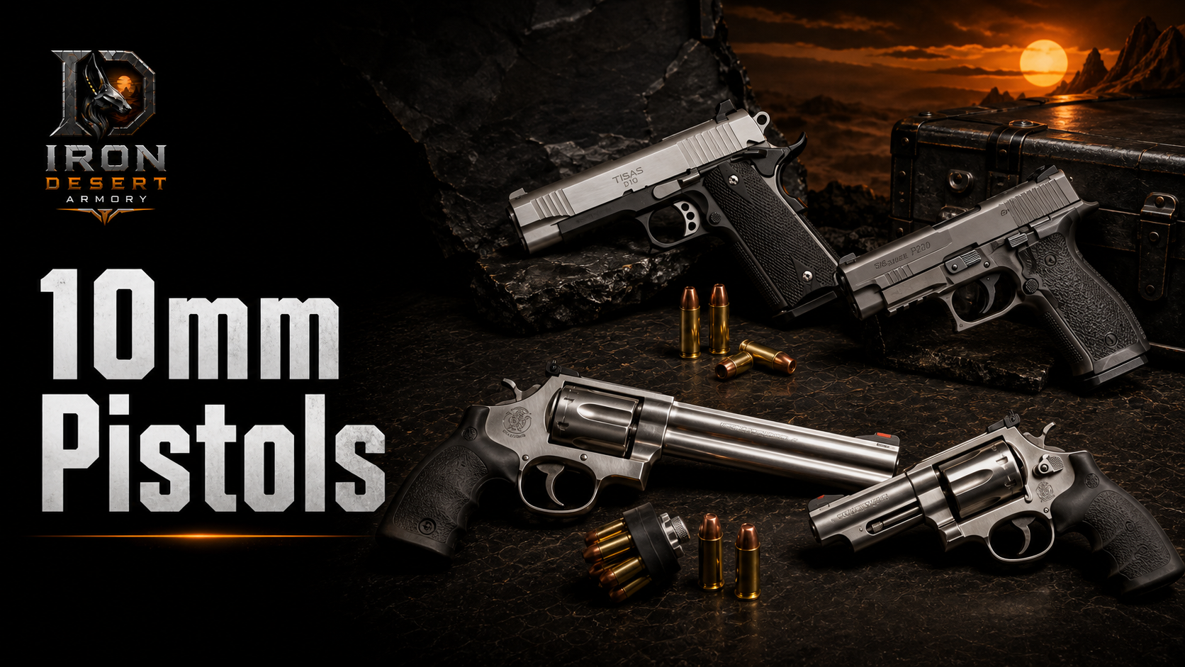 Iron Desert Armory 10mm Pistols collection