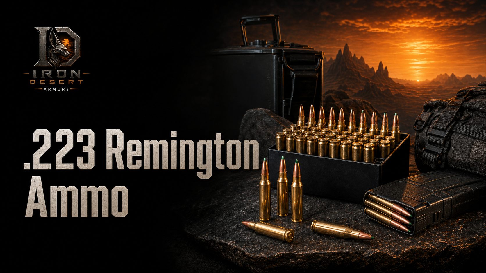 Iron Desert Armory .223 Remington Ammo collection