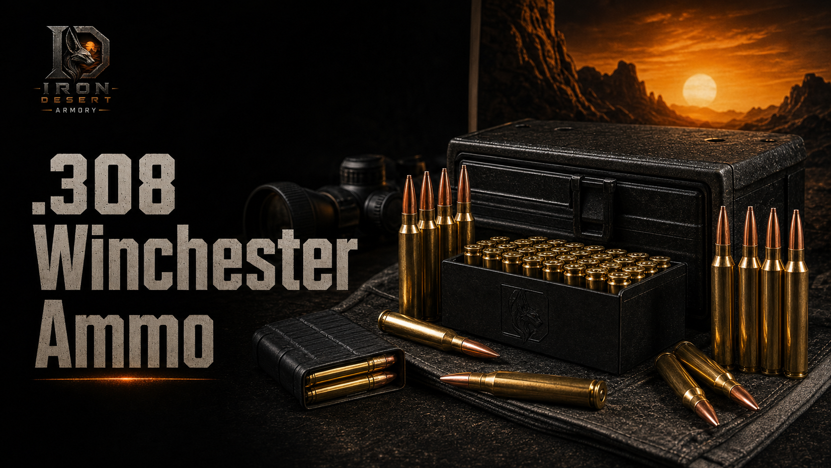 Iron Desert Armory .308 Winchester Ammo collection