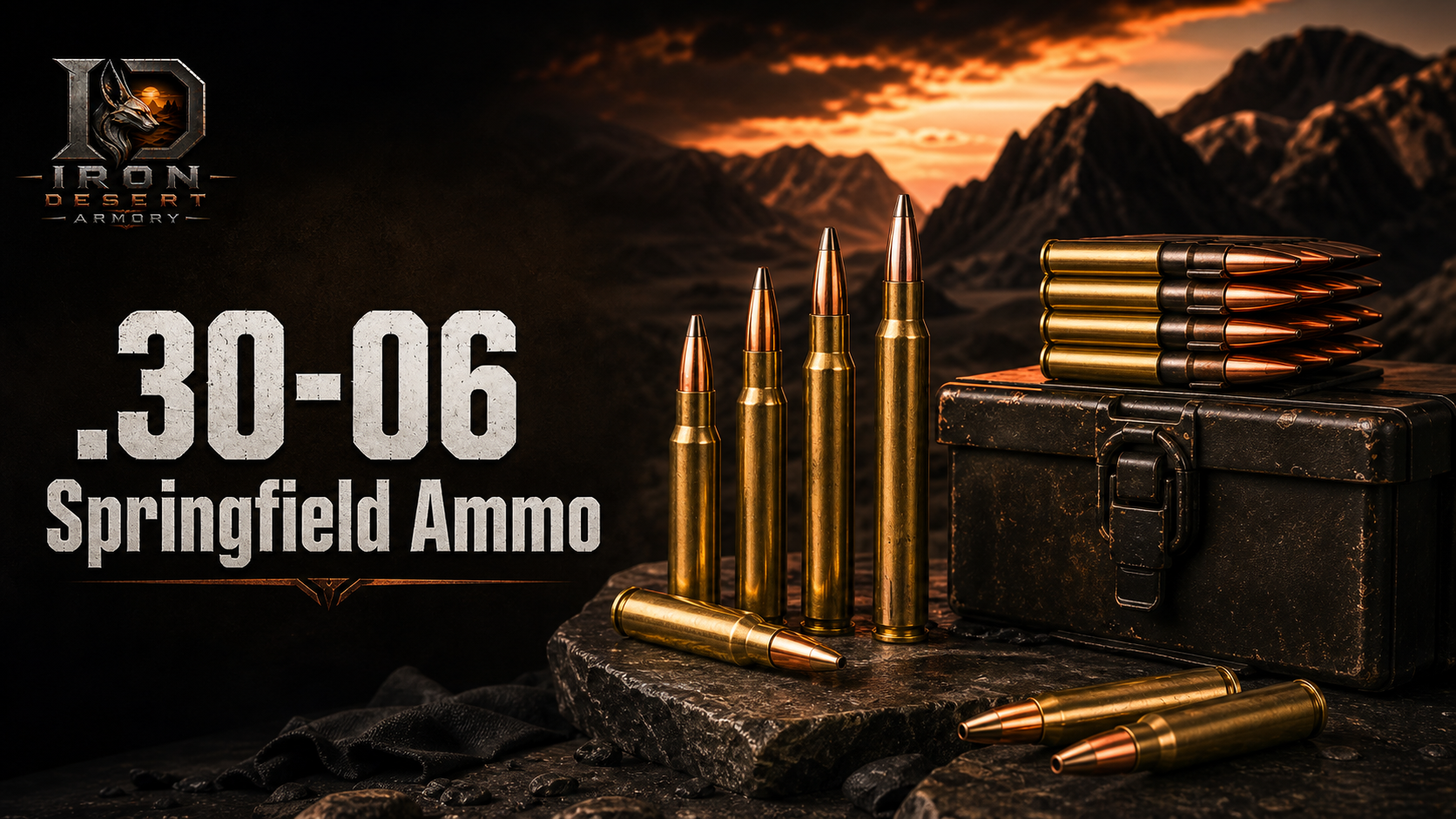 Iron Desert Armory .30-06 Springfield Ammo collection