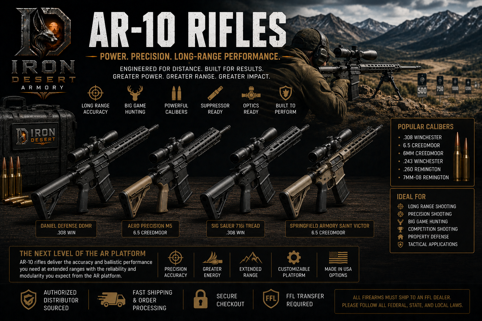 AR-10 Rifles