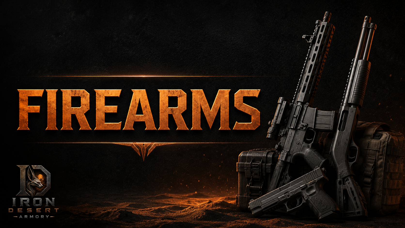 Iron Desert Armory Firearms collection