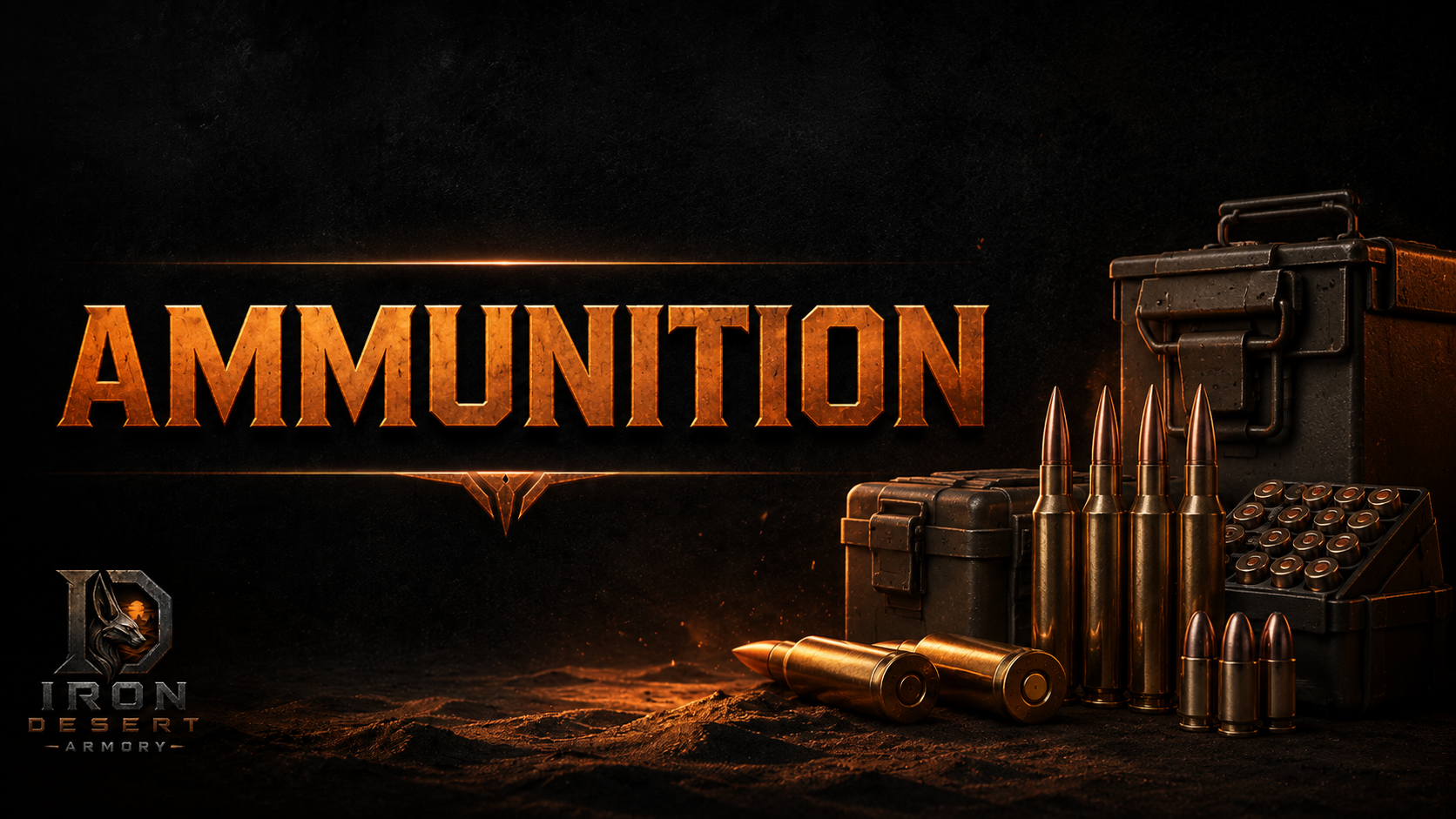 Iron Desert Armory Ammunition collection