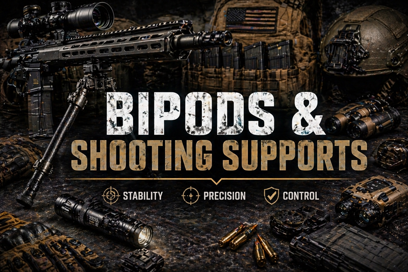 Bipods & Shooting Supports
