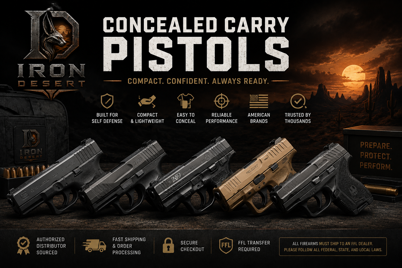 Concealed Carry Pistols