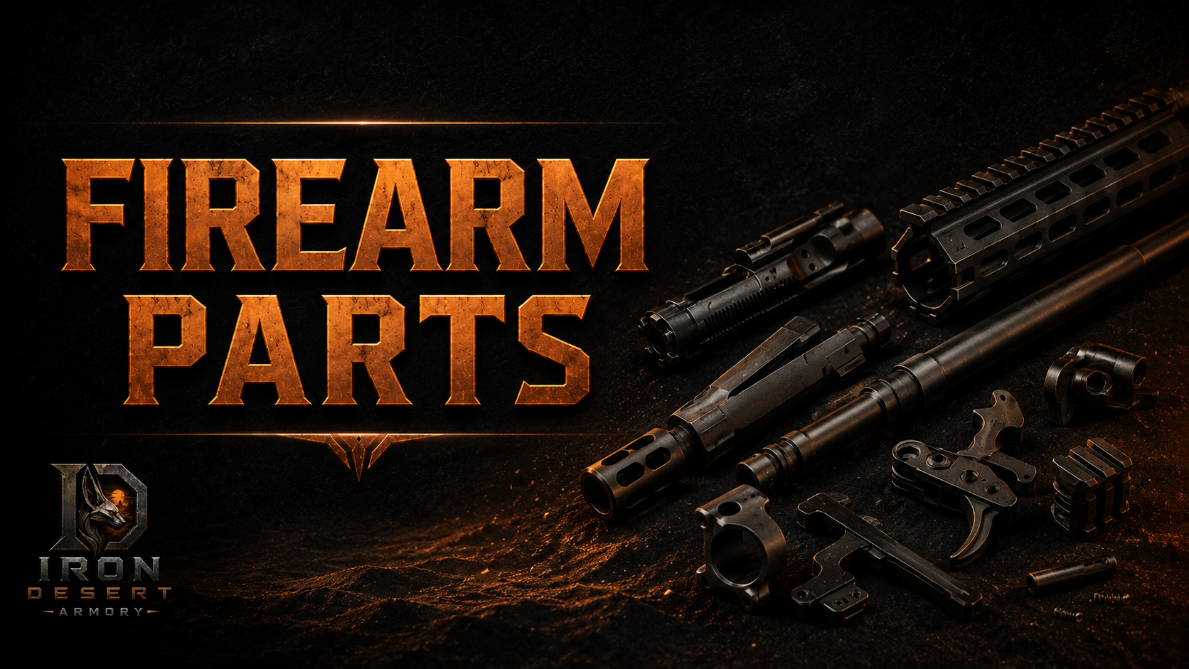 Iron Desert Armory Firearm Parts collection