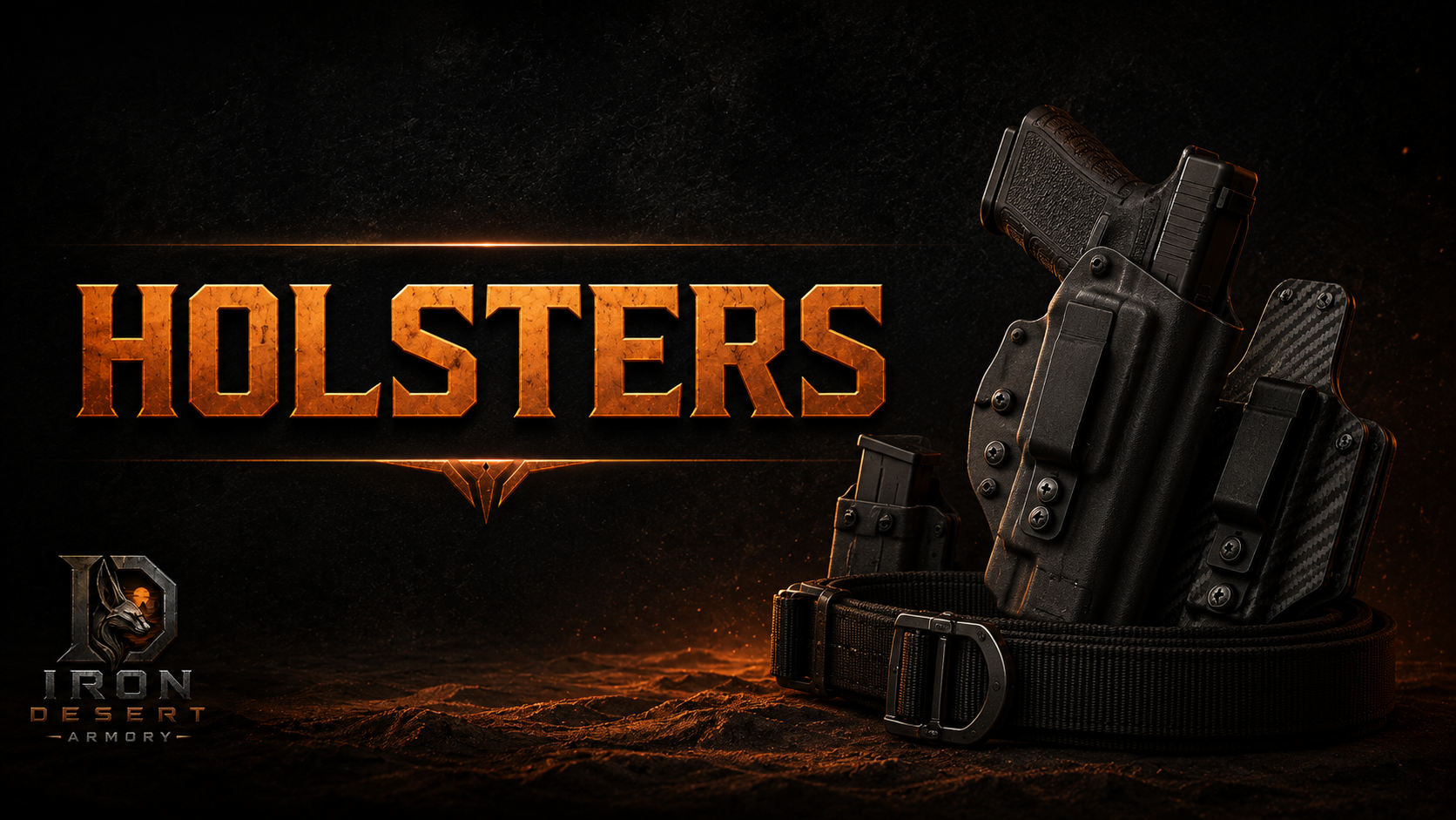 Iron Desert Armory Holsters collection