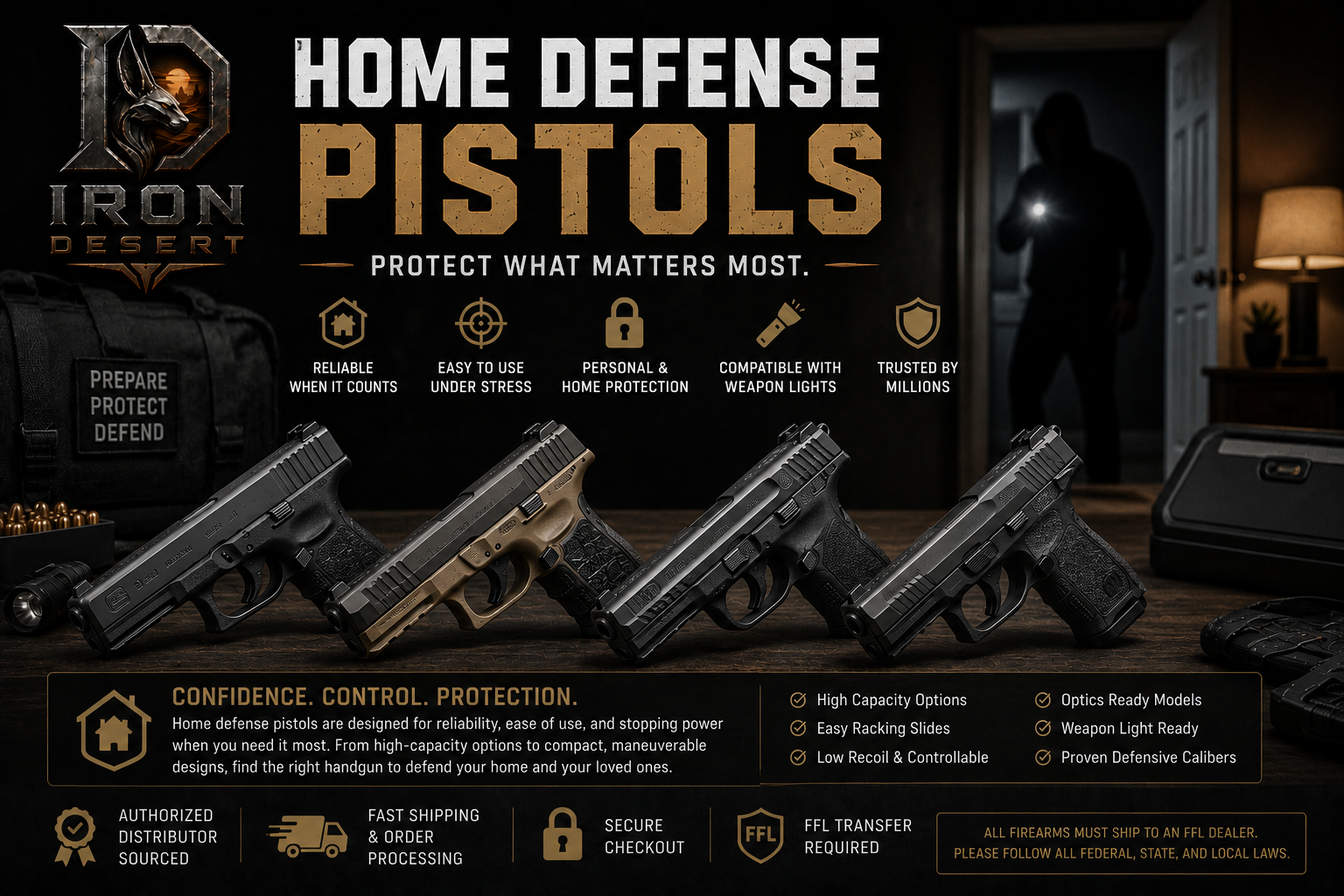 Home Defense Pistols
