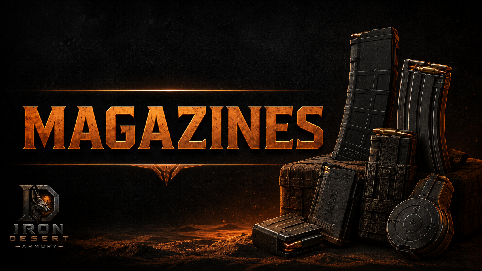 Iron Desert Armory Magazines collection