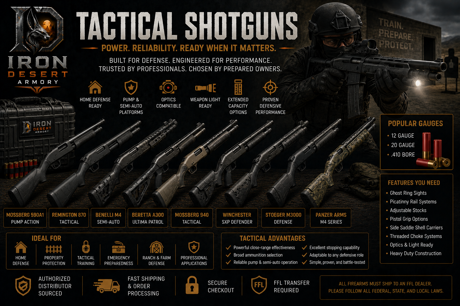Tactical Shotguns