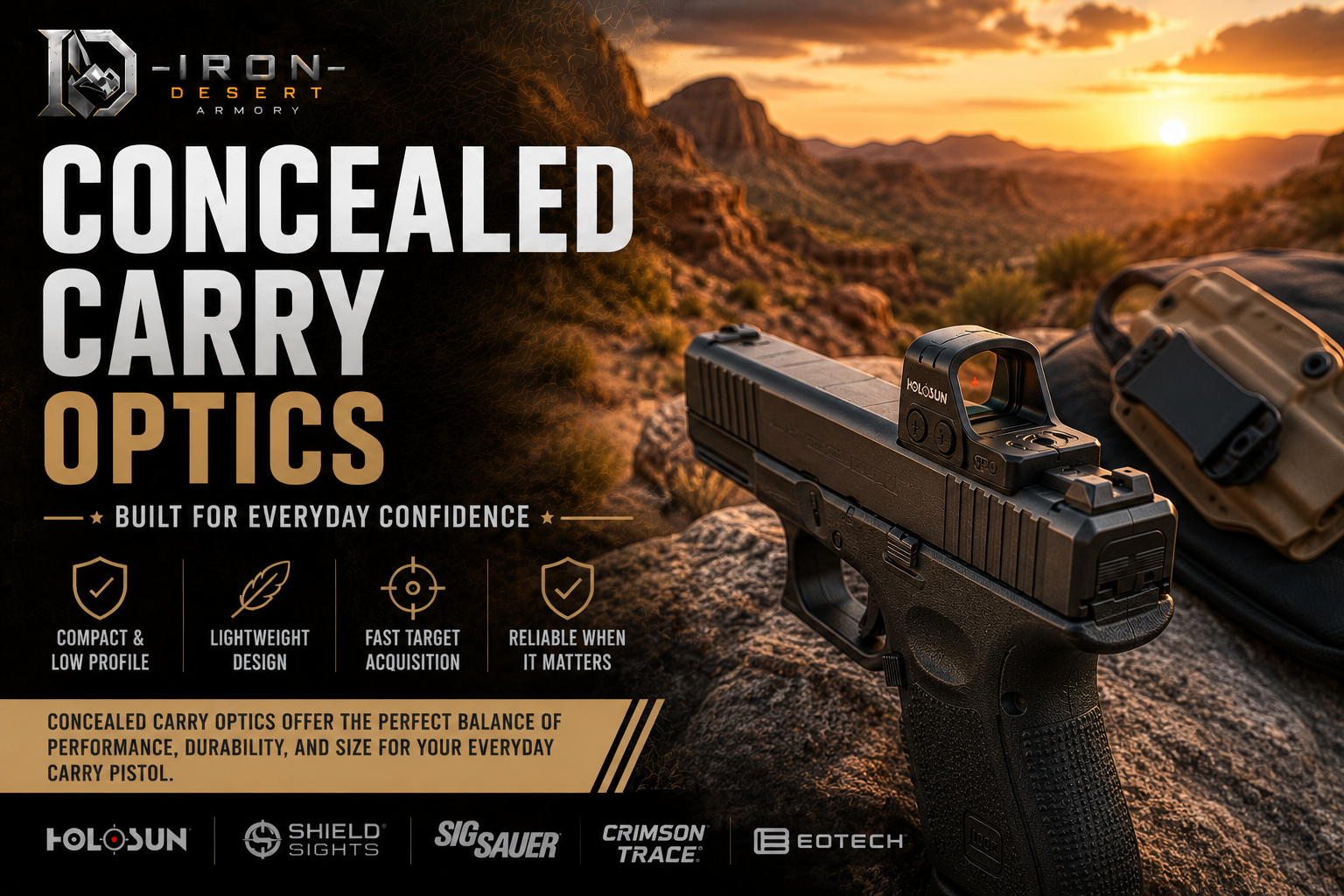 Concealed Carry Optics