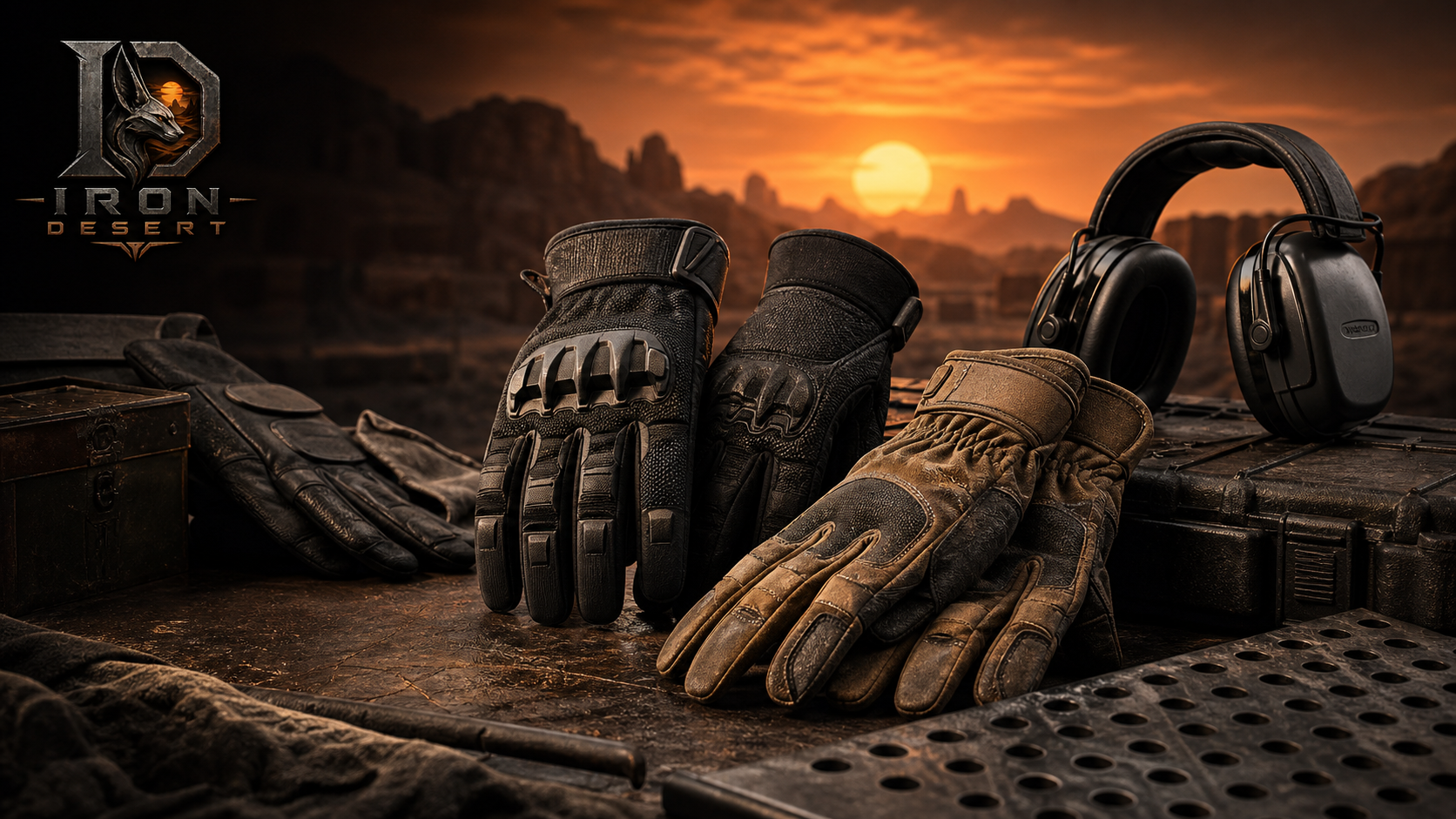 Protective shooting and outdoor gloves