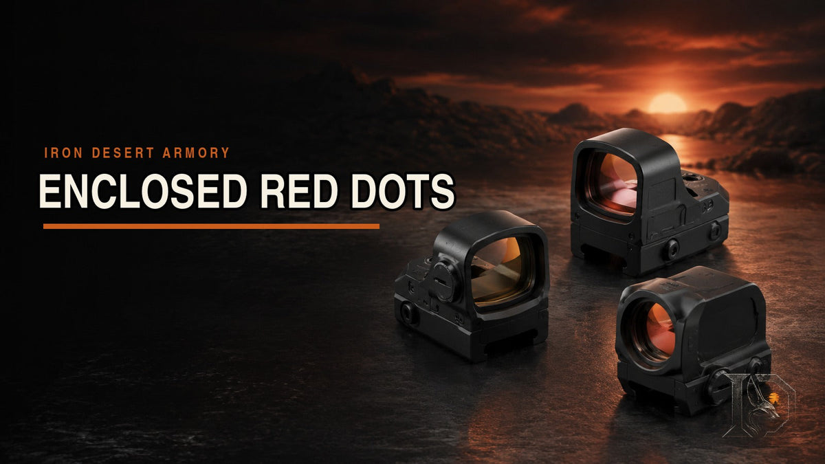 Iron Desert Enclosed Emitter Red Dots collection