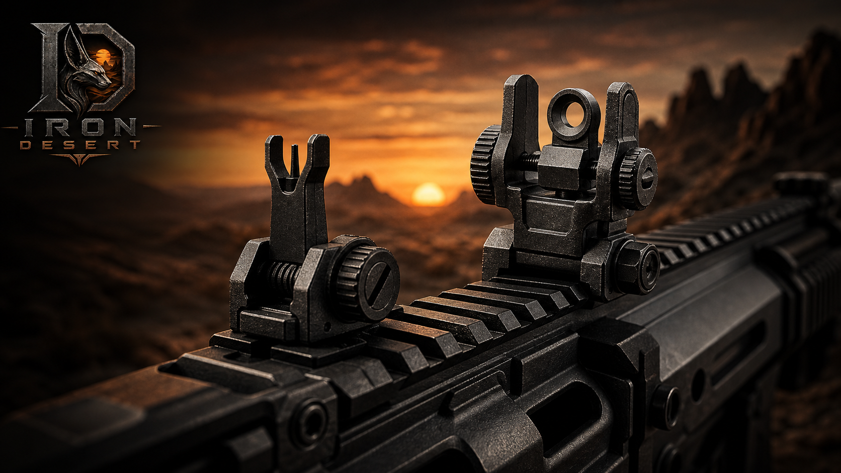 Rifle iron and aperture sights