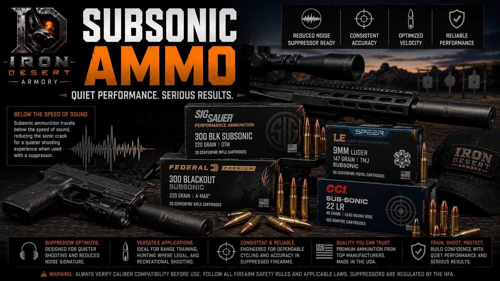 Subsonic Ammo