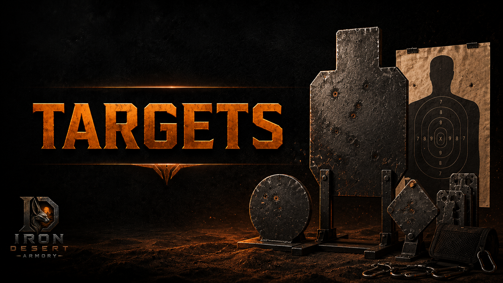 Iron Desert Armory Targets collection
