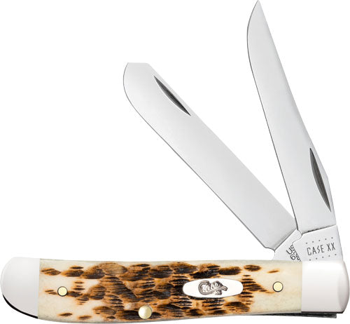 CASE KNIVES AMBER BONE SS
