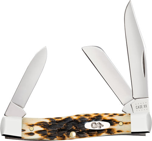 CASE KNIVES AMBER BONE PEACH