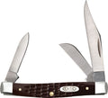 CASE KNIVES JIGGED BROWN