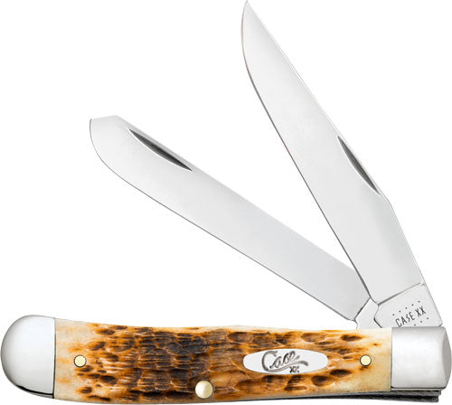 CASE KNIVES AMBER BONE PEACH