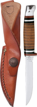 CASE KNIVES LEATHER HUNTER