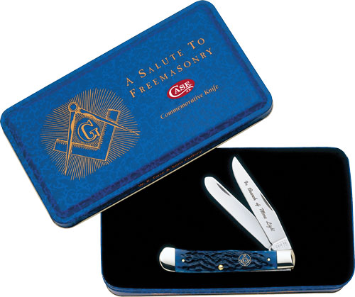 CASE KNIVES MASONIC GIFT TIN