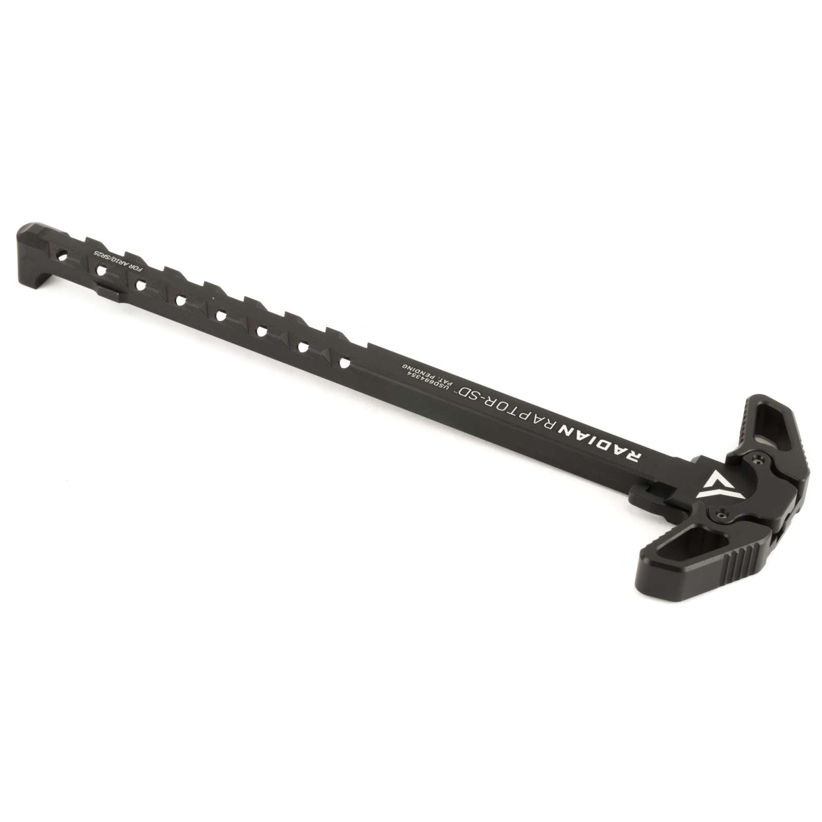 Radian Weapons Raptor SD Charging Handle for AR-10 / SR25 - Black Aluminum, Ambidextrous Design