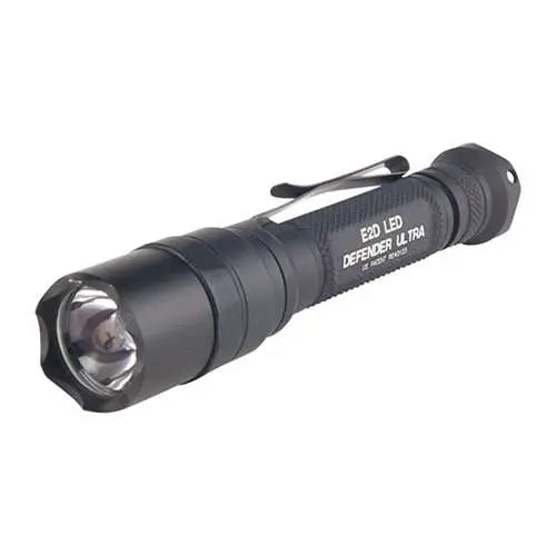 Surefire E2D Defender Ultra 1000 Lumen LED Flashlight with Constant-On Tailcap Switch, Black Aluminum Body