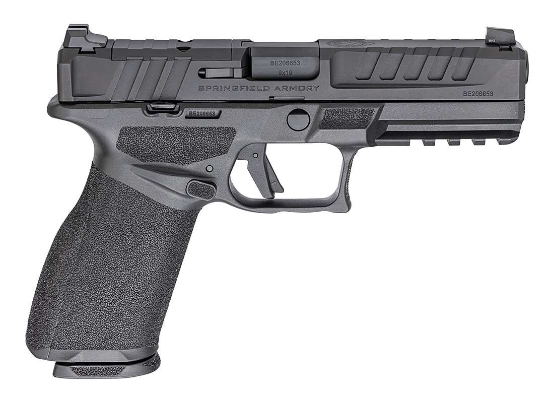Springfield Armory EC9459B-U Echelon 9mm Full-Size Striker Fire Pistol with Optics Ready Slide and Two Magazines
