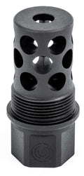 Silencerco AC5232 Thread Over Muzzle Brake for .30 Carbine, Matte Black Finish