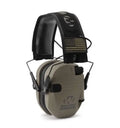 Walkers Game Ear Patriot Muff Series FDE Electronic Ear Muffs with American Flag Design