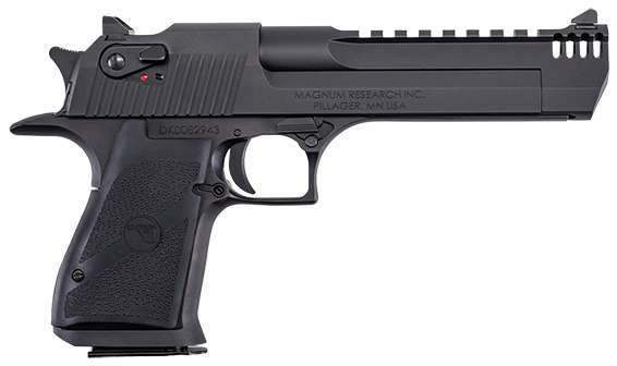 Magnum Research DE44L6IMB .44 Magnum Semi-Auto Pistol with Carbon Fiber Slide and Aluminum Frame