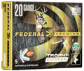 Federal Freight Train 20 Gauge 2-3/4 inch 275 Grain Copper Sabot Slug - 5 Rounds per Pack, 10 Packs per Case