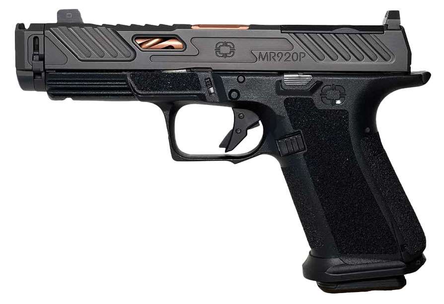 Shadow Systems MR920P 9mm Black Elite Pistol with 4.5-Inch Barrel and Tritium Sights
