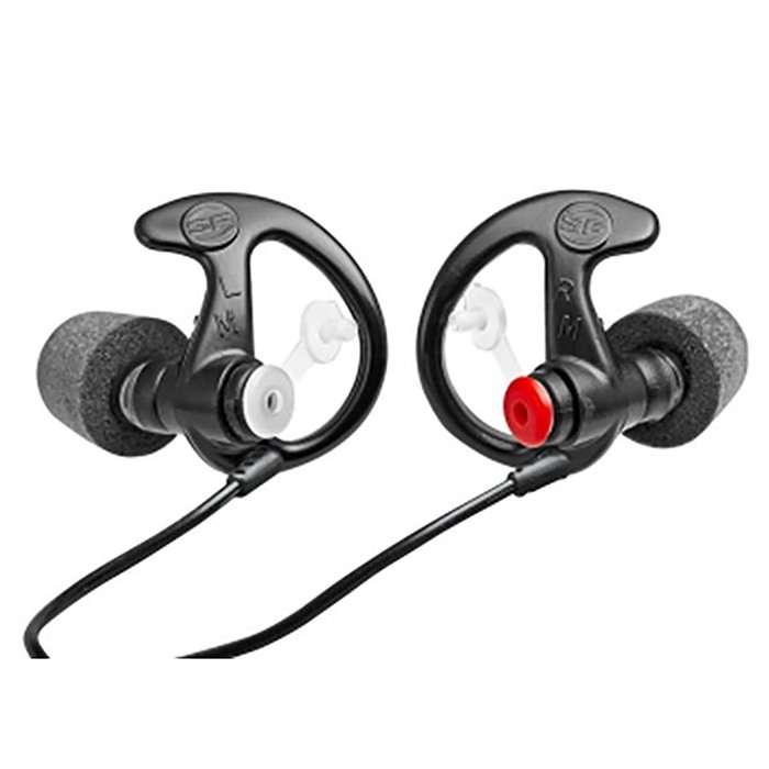 Surefire Comply Foam Tips Filtered Earplugs Medium - Black, Pack of 25