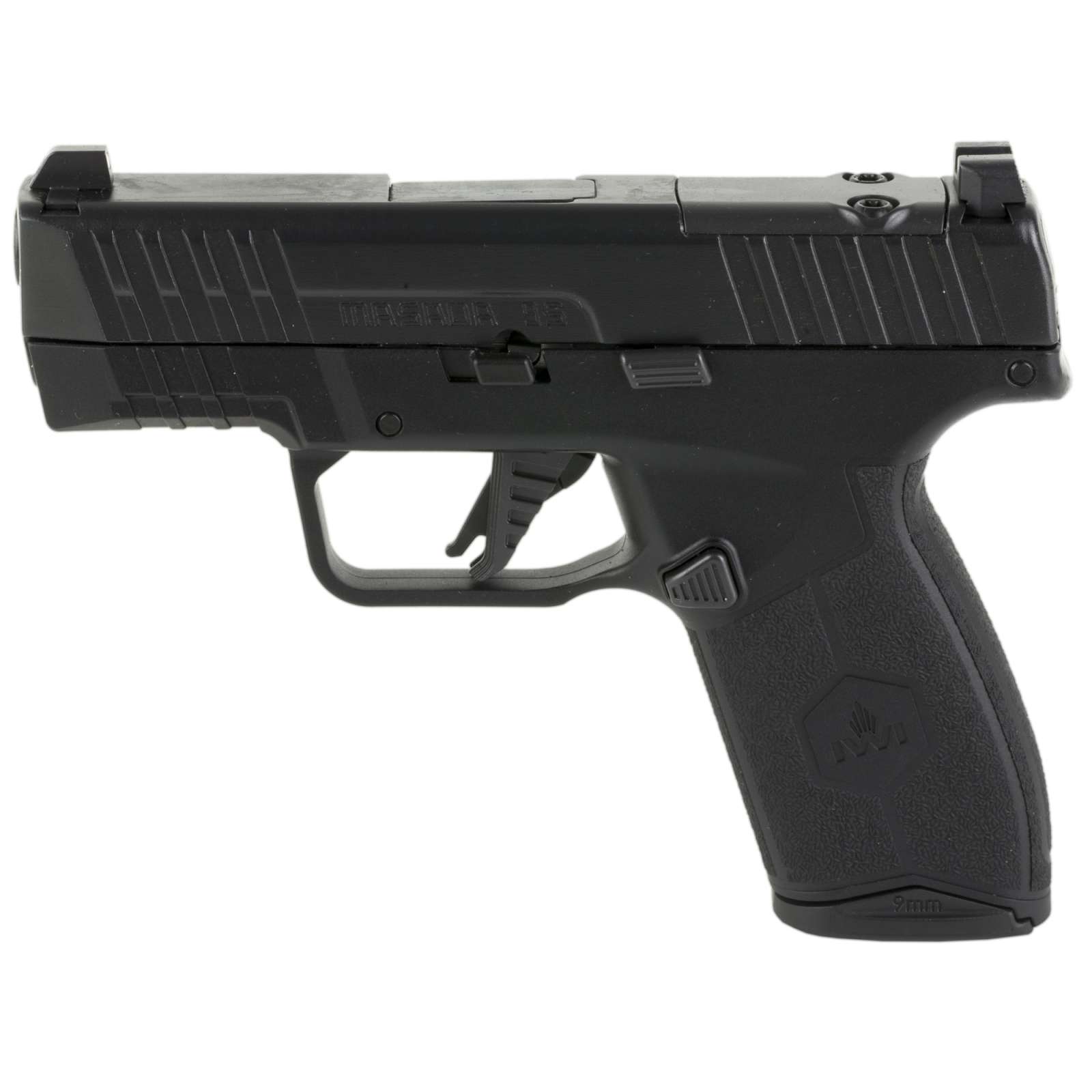 IWI Masada Slim Elite 9mm Compact Pistol with 3.3-Inch Barrel and 2 Magazines