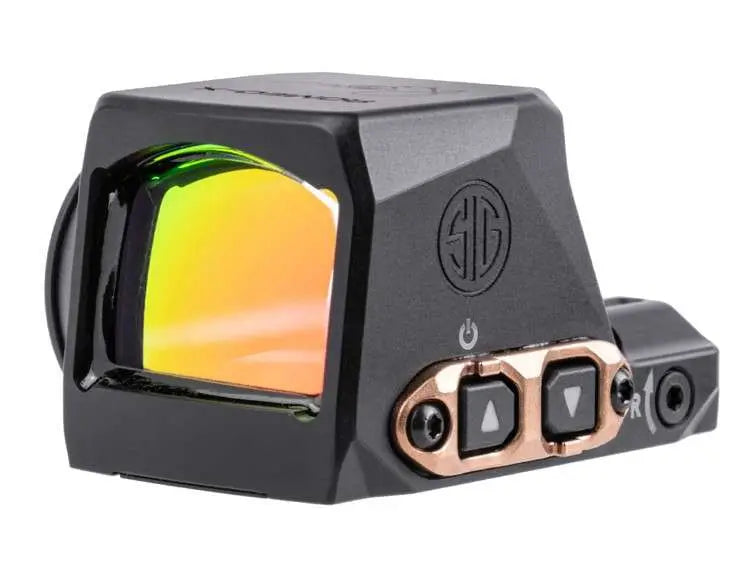 Sig Sauer Romeo X Reflex Sight for Sig P365 with 2 MOA Red Dot and 32 MOA Circle – Compact Rose Series