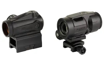 Sig Sauer Romeo MSR G2 Combo Kit with Juliet3 Micro 3x24mm Magnifier and 2 MOA Red Dot Sight