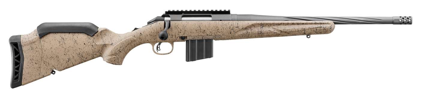 Ruger American G2 Ranch Bolt-Action Rifle in 6.5 Grendel with 16.1 Inch Threaded Barrel and Flat Dark Earth Stock