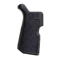 Die Free Co. Kung Fu Grip Black for AR-15 & M4 - 12 Degree Nylon Grip with Checkering and Finger Grooves