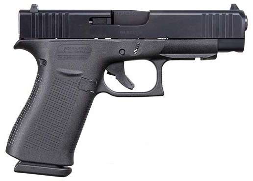 GLOCK 48 9mm Pistol with Front Rail and Two Magazines – Compact Slim Design