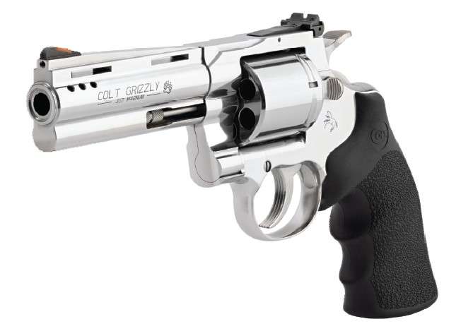 Colt Mfg Grizzly Stainless Revolver .357 Magnum with 4.25-Inch Ported Barrel