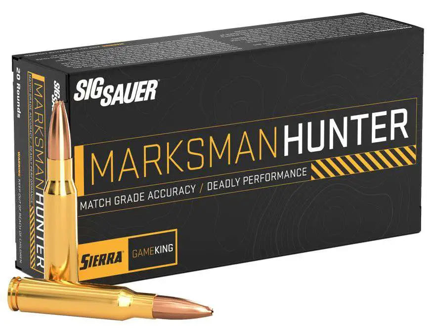 Sig Sauer E270GK140-20 .270 Winchester 140-Grain Boat Tail Hollow Point Ammo, 20 Rounds per Box